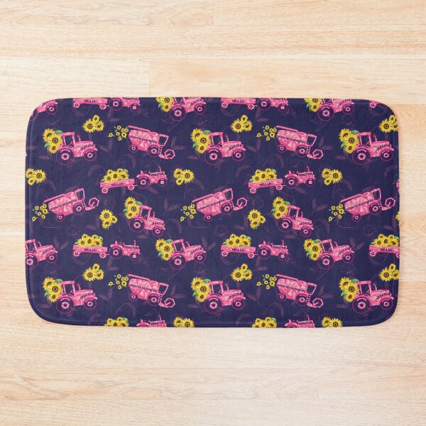 Item preview, Pink Geo Tractor  designed and sold by Redhillcreative.