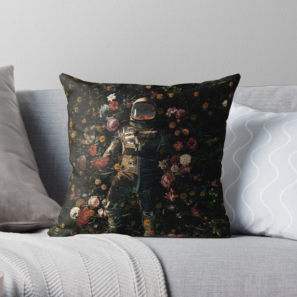 Item preview, Throw Pillow designed and sold by nicebleed.
