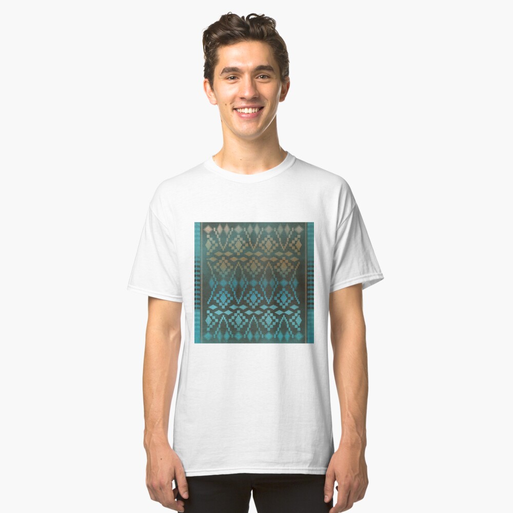 Aqua Southwest Ombre' Classic T-Shirt