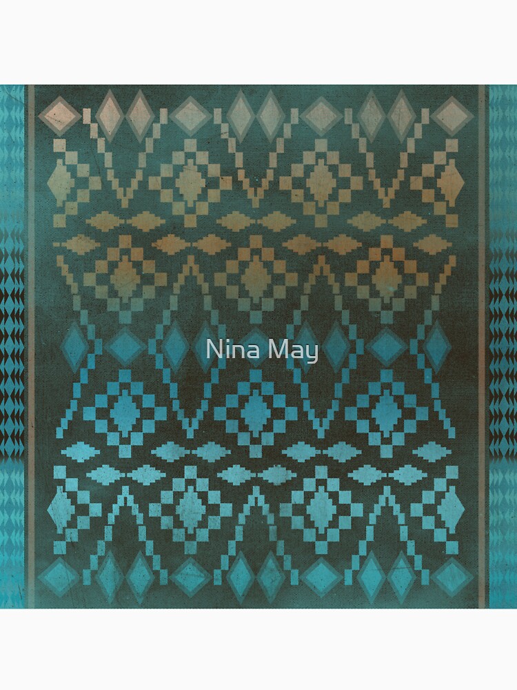 Aqua Southwest Ombre' by ninabmay