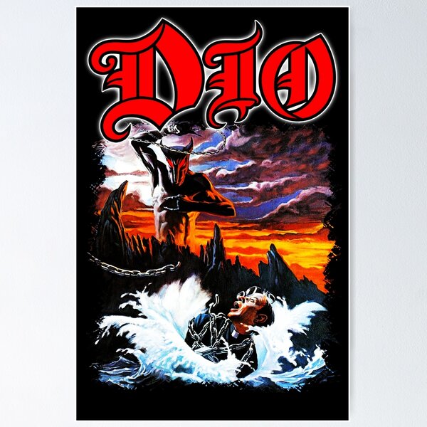 Dio Band poster Decorative Painting 24x36 Canvas Poster Wall Art