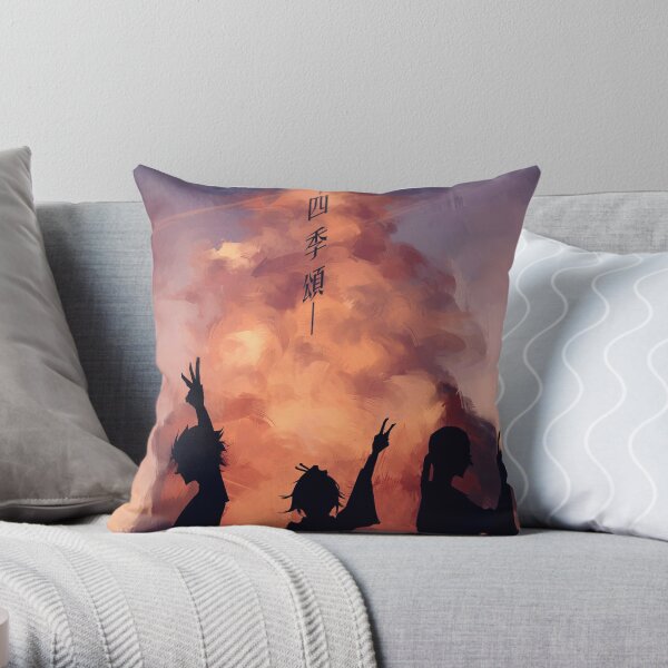 Anime Poster Throw Pillow