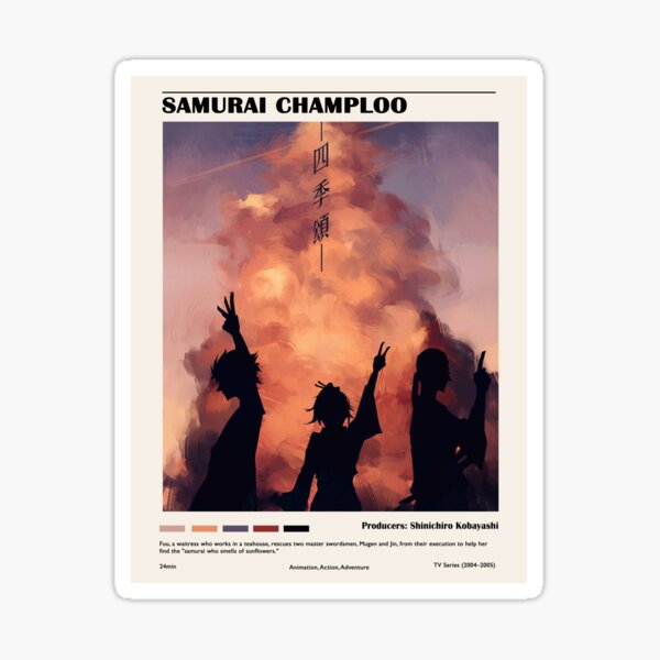 Affiche d'anime Sticker