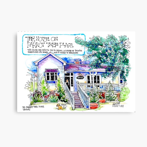 Item preview, The House on Parrot Tree Place designed and sold by ErinHillStudio.