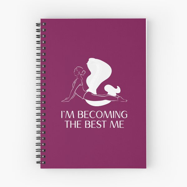 Item preview, I'm Becoming the Best Me Yoga Design designed and sold by WildGinger-.
