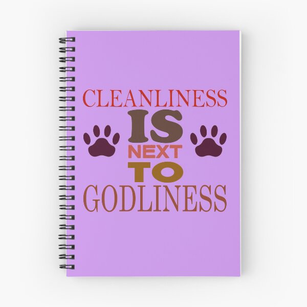 Item preview, Cleanliness is next to Godliness. designed and sold by Kitty-Cats.