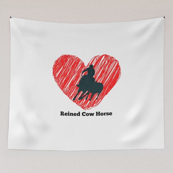 Item preview, Western gifts for cowboys and cowgirls reined cow horse designed and sold by j9gothbe.