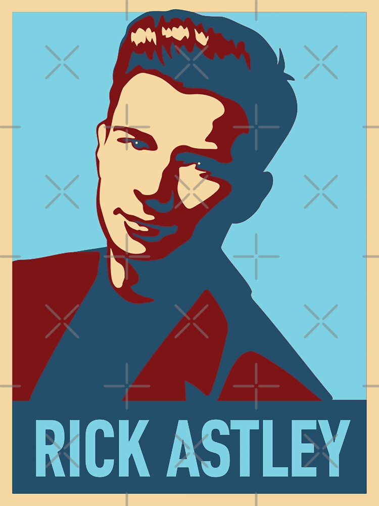 Thumbnail 3 of 3, Sticker, Rick Astley designed and sold by Light-Wear.