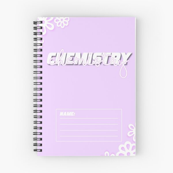 Item preview, aesthetic chemistry notebook designed and sold by celestivl.
