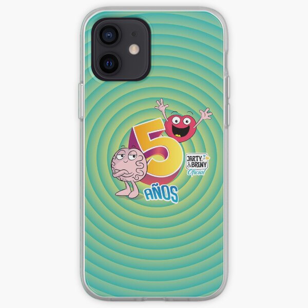 Cinco años - JB - celeste Funda blanda para iPhone