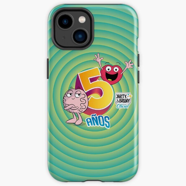 Cinco años - JB - celeste Funda resistente para iPhone