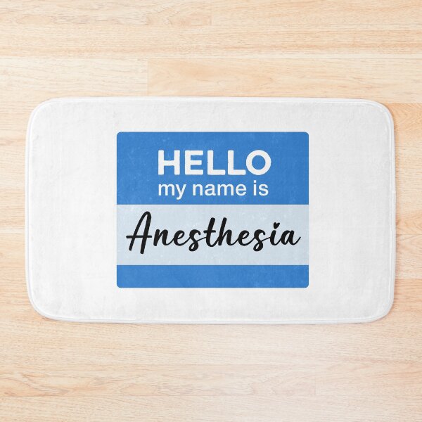 Item preview, CRNA - Anesthesia nurse faux badge_funny Design designed and sold by GalacticDust.