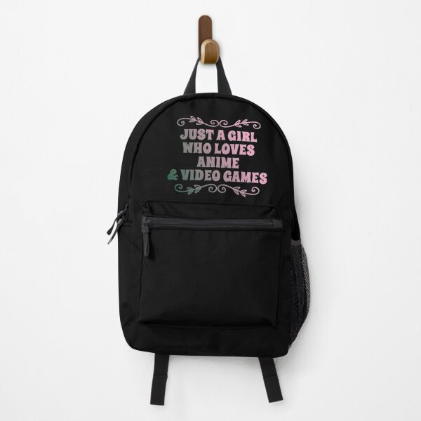 Item preview, Just A Girl Who Loves Anime and Video Games  designed and sold by HppyStrngHelthy.