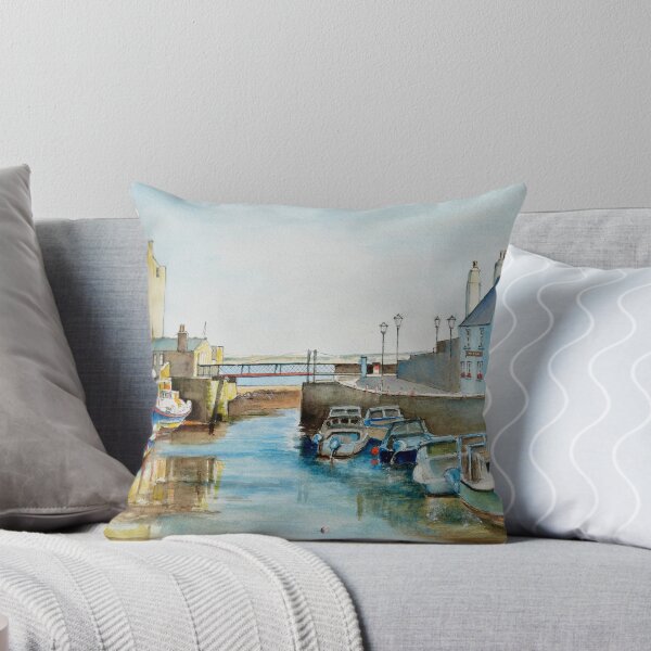 Item preview, Ebb tide in Castletown Harbour, Isle of Man designed and sold by Dai Wynn Fine Art.
