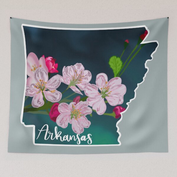 Item preview, Arkansas state flower  designed and sold by DancingGBean.