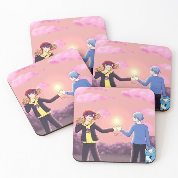 Item preview, Reki y Langa Sunset designed and sold by BubblesDoesArt.