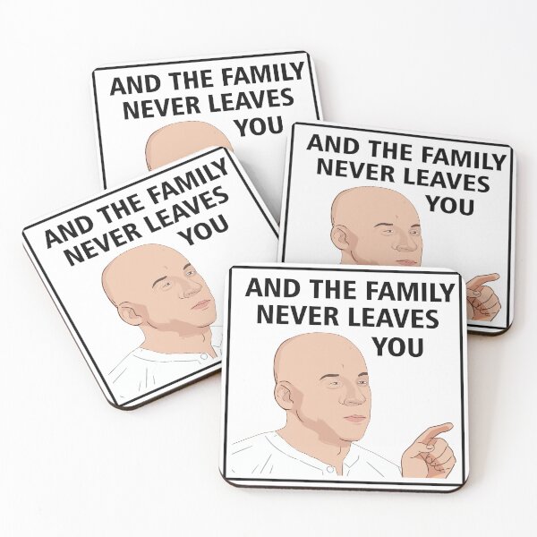 Item preview, The family never leaves you designed and sold by Becorea.