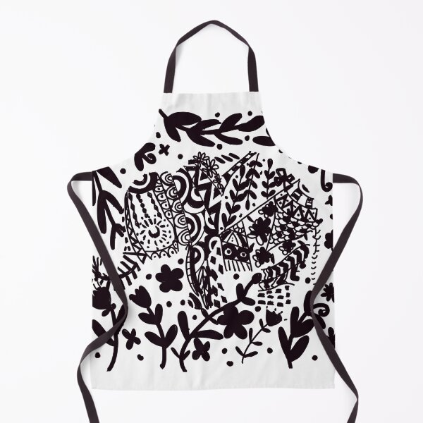 Item preview, baby elephant black lined design  designed and sold by tonnapa.
