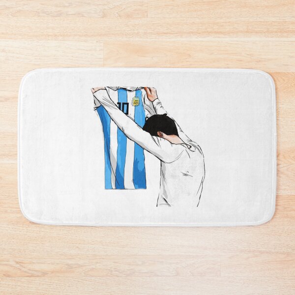 Item preview, Lionel Messi holding his shirt, Argentina copa america designed and sold by Th3 Merch.
