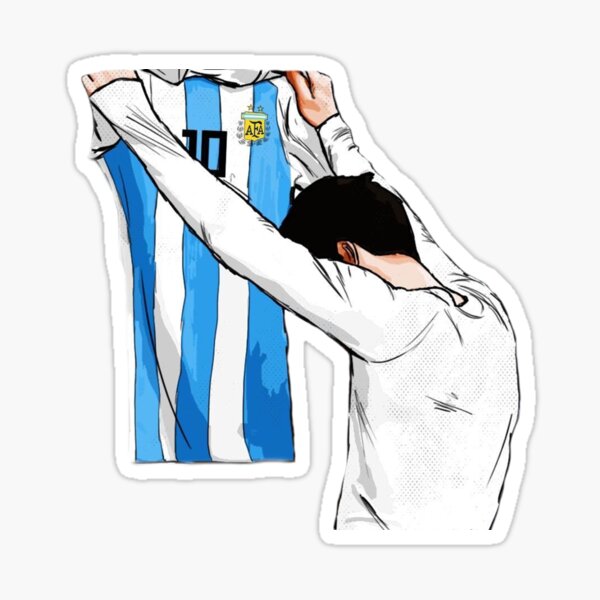 Lionel Messi Argentina Art White T-Shirt, Messi 10 Shirt For