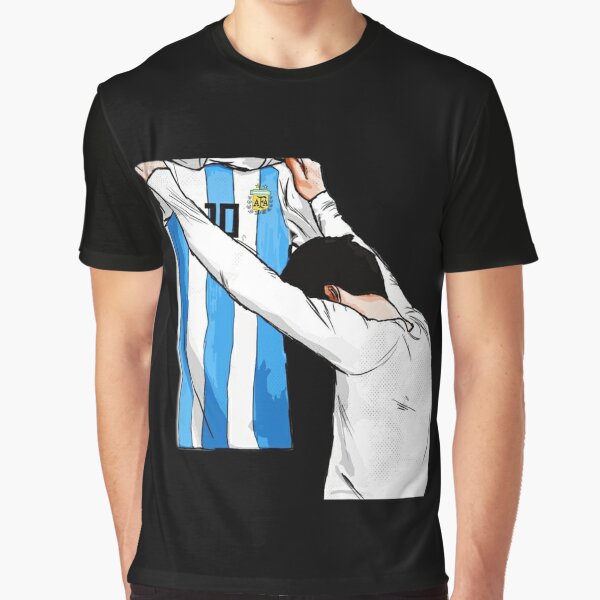 Leo Messi: jersey number 10. Graphic T-Shirt for Sale by Alpha-capital