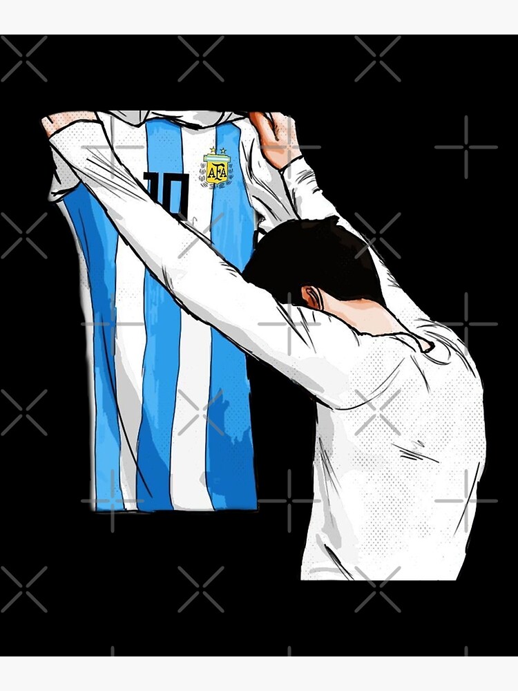 Necm 2021 Argentina #10 Leo Messi Copa-American Home Kids Football