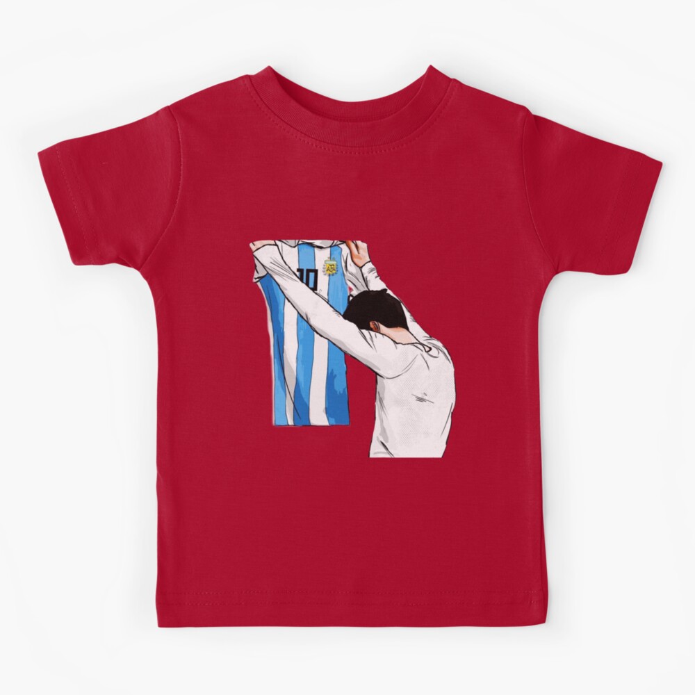  Airosportswear Lionel Messi - Camiseta de cómic (rojo) para  niños : Ropa, Zapatos y Joyería