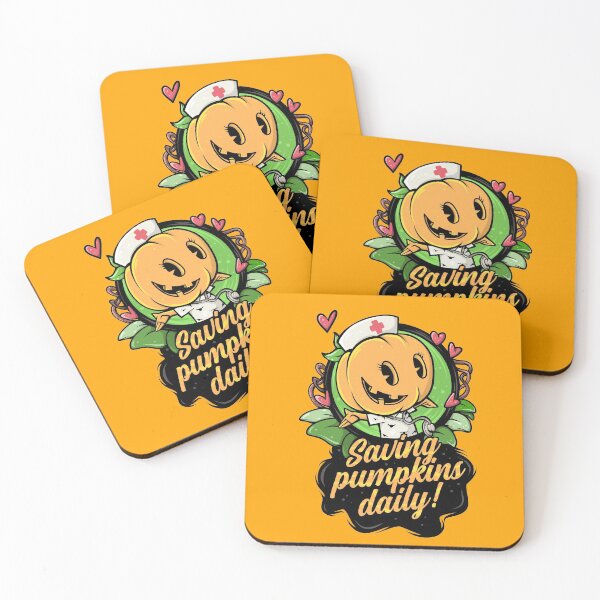 Item preview, Nurse Halloween Women Cute Spooky Saving Pumpkins Daily designed and sold by swiftyspade.