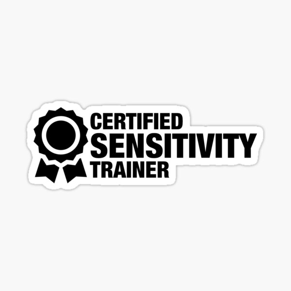 Certified Sensitivity Trainer Sticker