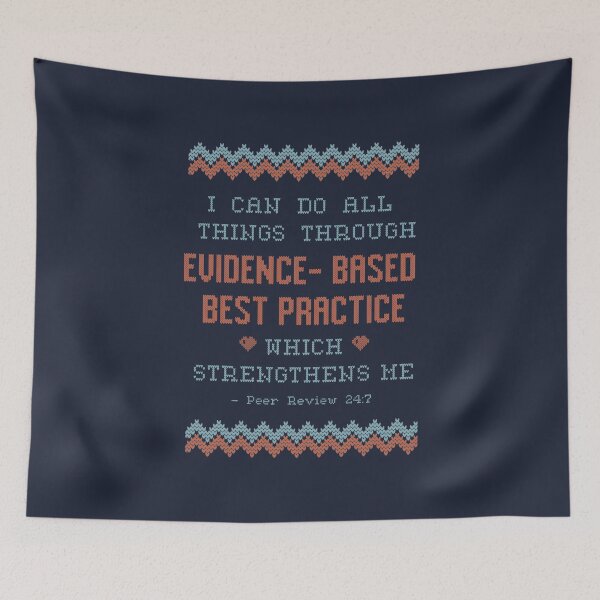 Item preview, CRNA - evidence based best practice_funny Design designed and sold by GalacticDust.