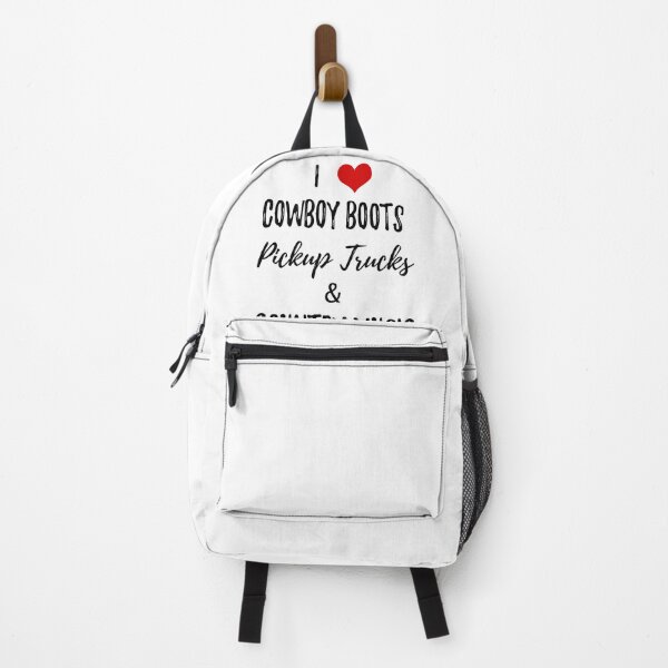 Item preview, I love cowboy boots pickup trucks and country music designed and sold by Wickedsherry13.