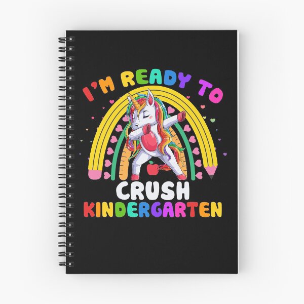 Item preview, Ready To Crush Kindergarten Dabbing Unicorn Back to School Rainbow Cute designed and sold by FucaGirl.