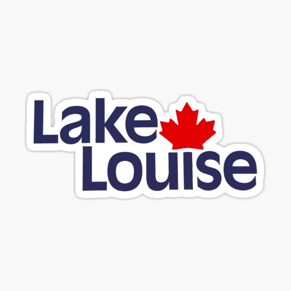 Lake Louise Canada Sticker