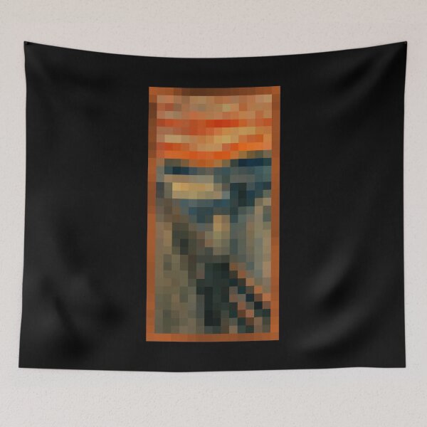 Item preview, Minecraft Painting The Scream designed and sold by Saikishop.