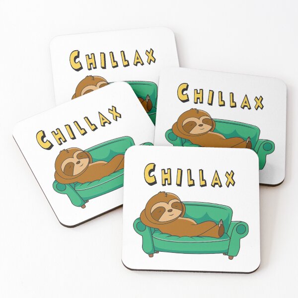 Item preview, Chillax Sloth designed and sold by Nikmay Design.