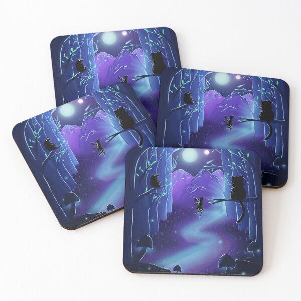 Item preview, Fantasy Book Scene. Moonlight Forest. designed and sold by shirtdan.