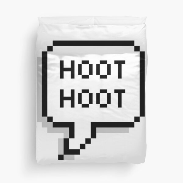OWL HOUSE Hooty "Hoot Hoot"| Perfect Gift | Owl house gift Duvet Cover