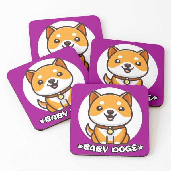 Item preview, Baby Doge Crypto Coin Design designed and sold by Designed-4-You.