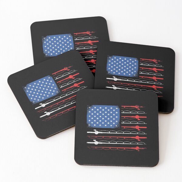 Item preview, American Flag Fishing Shirt Vintage Fishing designed and sold by soapeselvi.