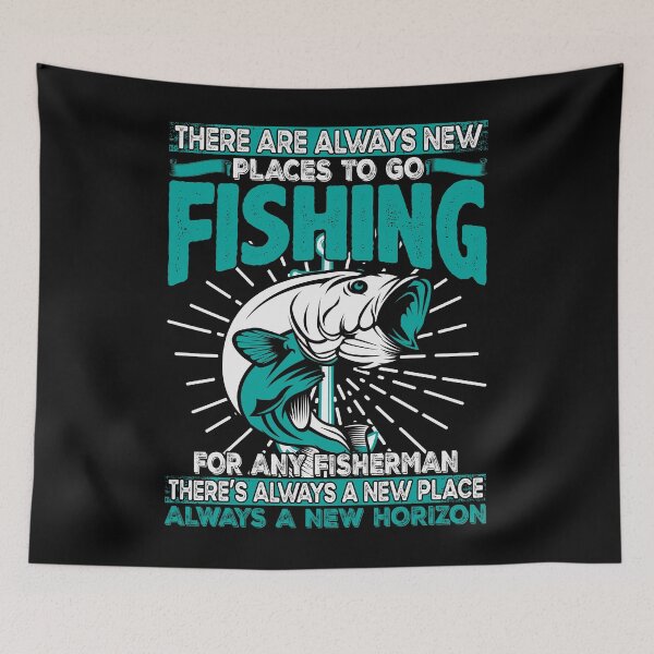 Item preview, There are always new places to go fishing - Fishing Is My Cardio designed and sold by ildafdhome.