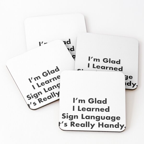 Item preview, Sign Language is Handy designed and sold by danzissou.