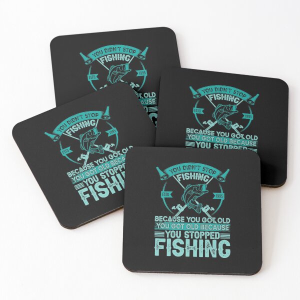 Item preview, You didn't stop fishing because you got old, you got old because you stop fishing - Fishing Is My Cardio designed and sold by ildafdhome.