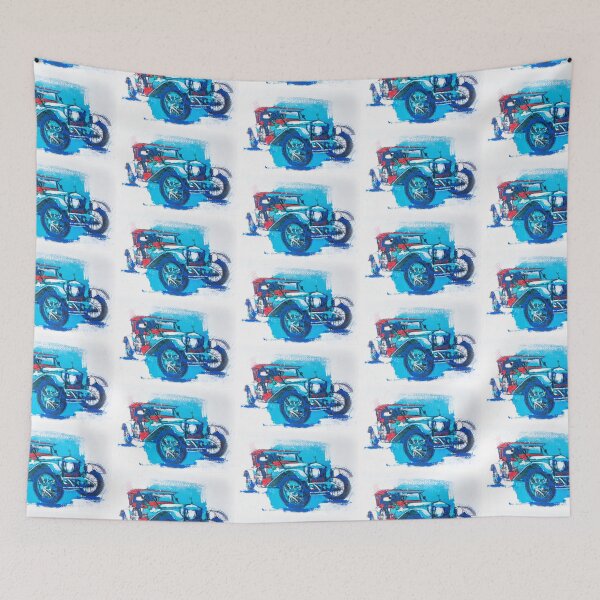 Item preview, semi-abstract vintage Car 03 designed and sold by Rohankhuntale.