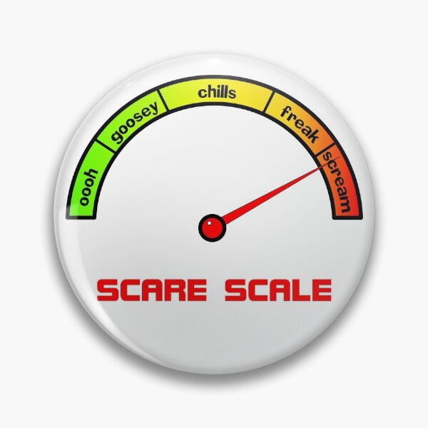 Item preview, Ghost Hunting Paranormal Investigations EMF Scare Scale designed and sold by MondaysChild.