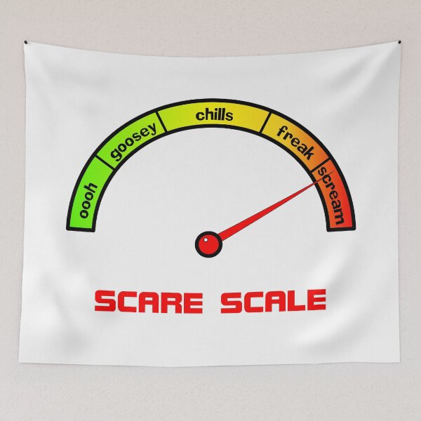Item preview, Ghost Hunting Paranormal Investigations EMF Scare Scale designed and sold by MondaysChild.