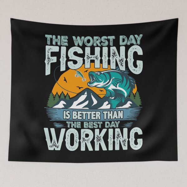 Item preview, The Worst Day Fishing Is Better Than The Best Day Working - Fishing Is My Cardio designed and sold by ildafdhome.