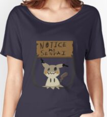 Mimikyu - Notice me senpai Women's Relaxed Fit T-Shirt