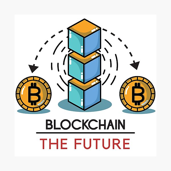 Artikel-Vorschau von Die Zukunft ist Blockchain, designt und verkauft von OonaLo.