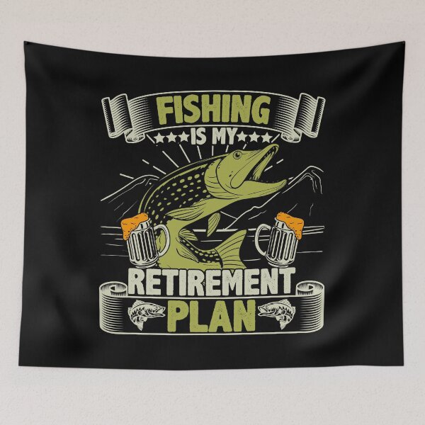 Item preview, Fishing is my retirement plan - Fishing Is My Cardio designed and sold by ildafdhome.