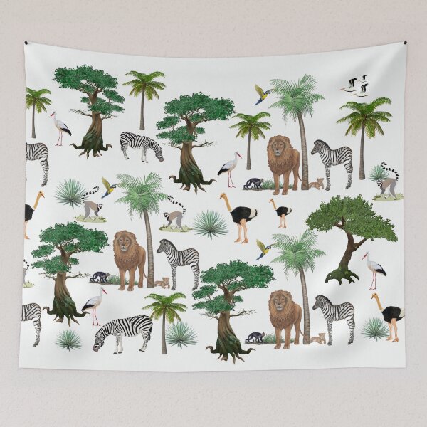 Item preview, Jungle Animal  Pattern  designed and sold by MarcSabuncu.